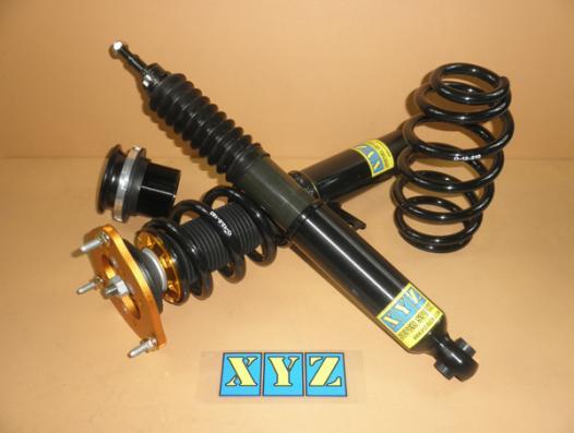 シロッコR 13CDL 車高調 XYZ SSタイプ SS-VO45-A 工賃セット アライメント込 SS-DAMPER Scirocco 車高調整キット ローダウン_画像2