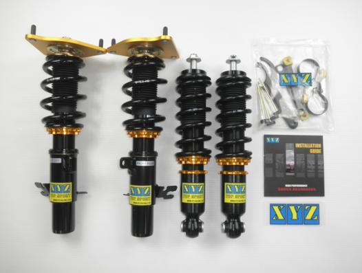 R53 クーパーS RE16 車高調 XYZ TSタイプ TS-MI03 工賃セット アライメント込 TS-DAMPER COOPER 車高調整キット ローダウン_画像3