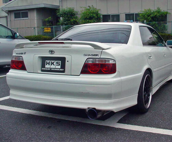 クレスタ JZX100 マフラー HKS スーパーターボマフラー 31029-AT001 工賃セット CRESTA スポーツマフラー