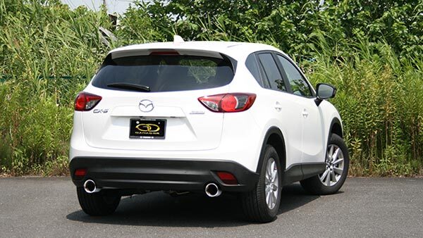 CX-5 KE2FW マフラー ガナドール バーテックス 4WD/SUV PBS搭載 GVE-023PO 工賃セット GANADOR Vertex P.B.S搭載 CX5 スポーツマフラー_画像3