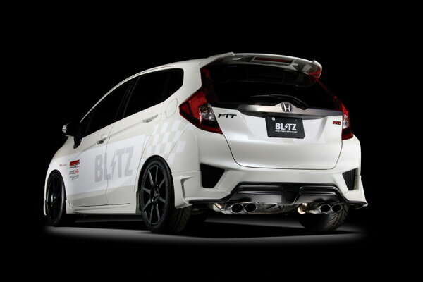 フィット GP5 マフラー ブリッツ ニュルスペックVS 63511 工賃セット BLITZ NUR-SPEC VS FIT スポーツマフラー