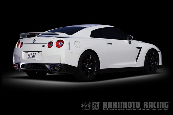 GT-R R35 マフラー 柿本改 カスタムマフラー NCO383 工賃セット KAKIMOTO RACING 柿本 カキモト GTR スポーツマフラー