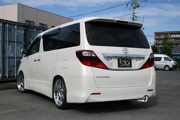 ガナドール コンバートルージュ エボ マフラー ヴェルファイア DBA-ANH20W VRE-001PO1 工賃セット GANADOR CONVERT Rouge EVO エヴォ