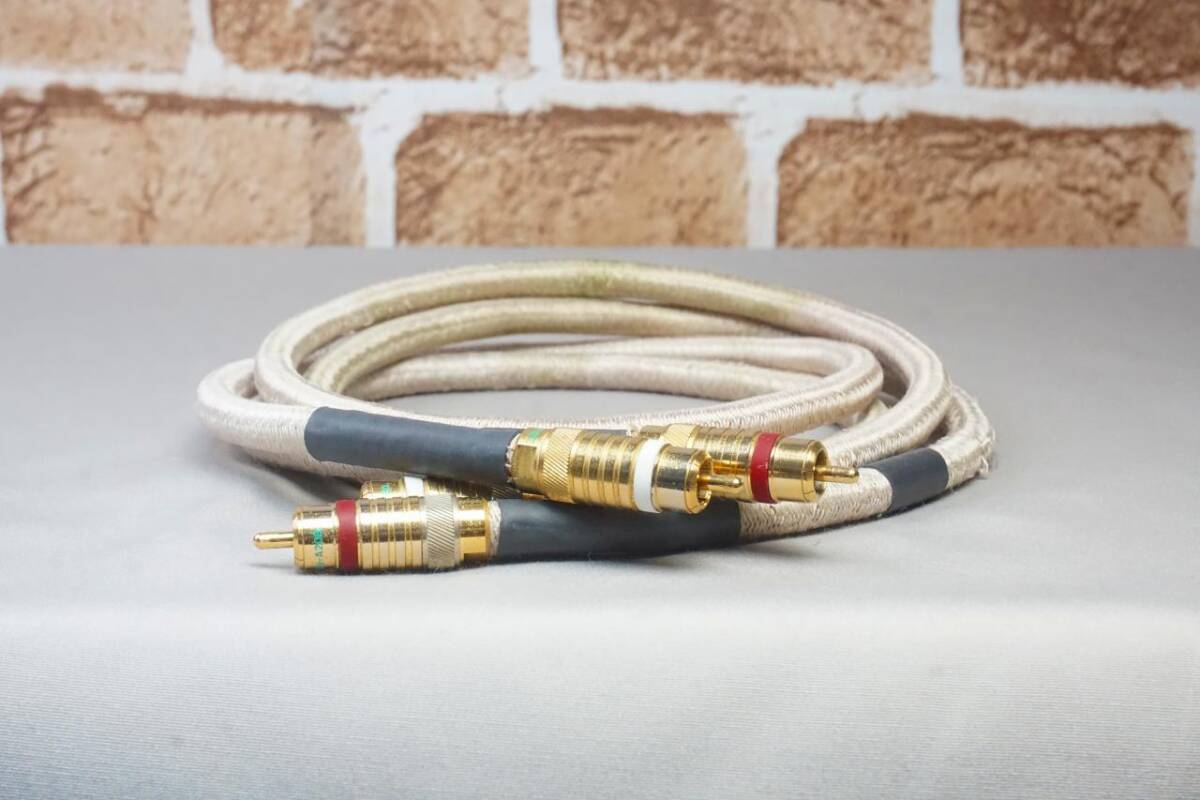 ACROTEC 8N-A2080 アクロテックRCAケーブル約1m レア希少 ACROTEC アクロテック 8N-A2080 RCAケーブル 最高純度8N銅 名作