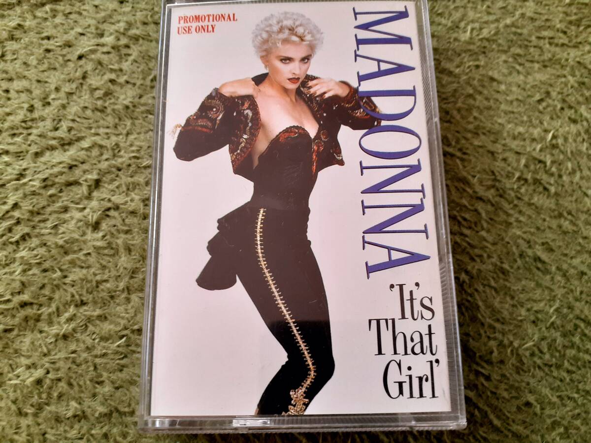  прекрасный товар MADONNA Madonna It's That Girl 1987 год UK производства ценный одиночный лучший сборник кассета : ценный remix * ценный va- John сбор 