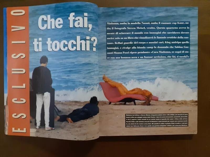 マドンナ MADONNA 表紙特集雑誌 King イタリア 1992年 : 貴重 マドンナ MADONNA 表紙特集雑誌 King イタリア 1992年 : 貴重