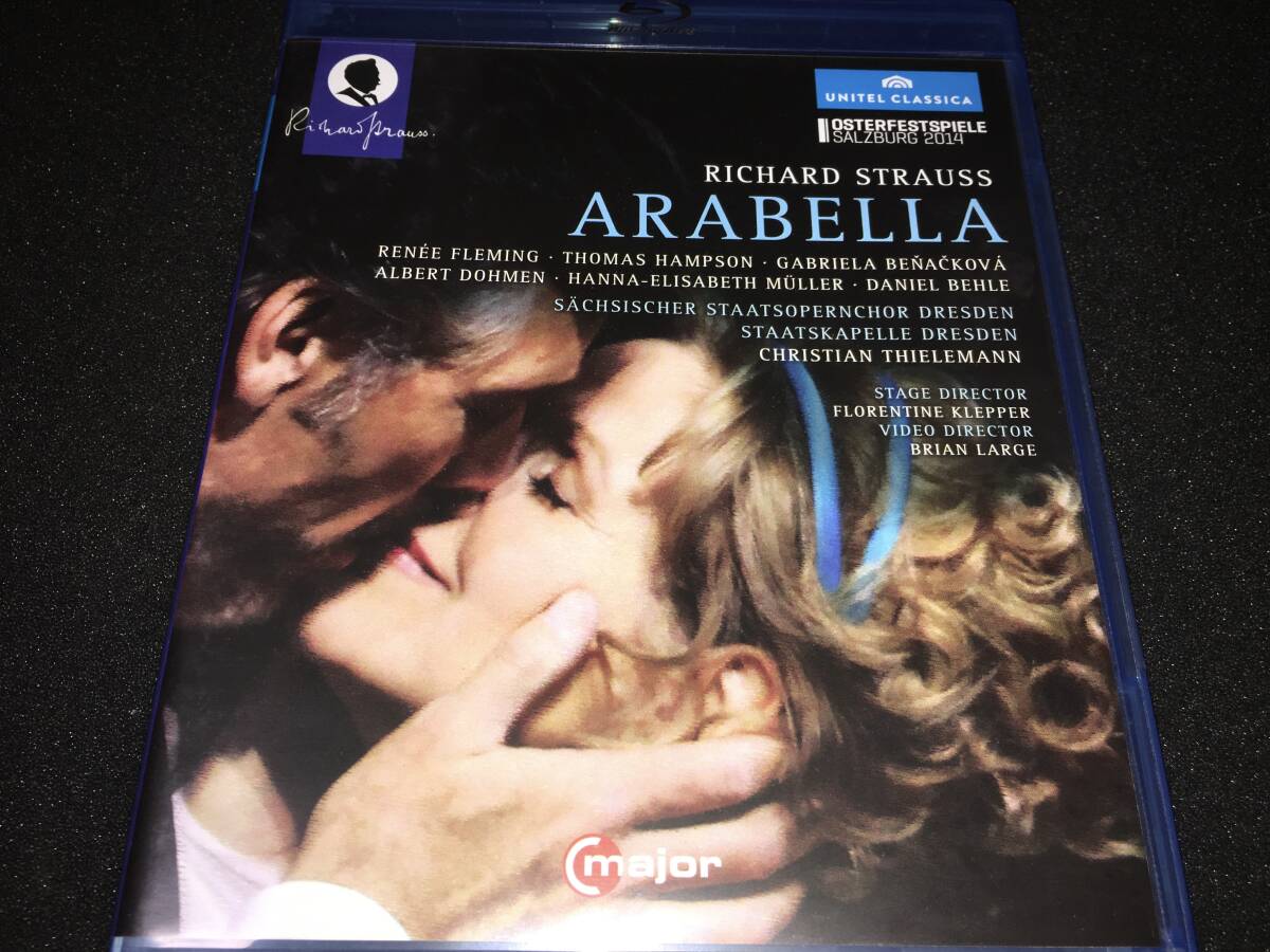 日本語字幕付 ブルーレイ ティーレマンR シュトラウス アラベラ フレミング ドレスデン ザルツブルク Strauss Arabella Thielemann Fleming