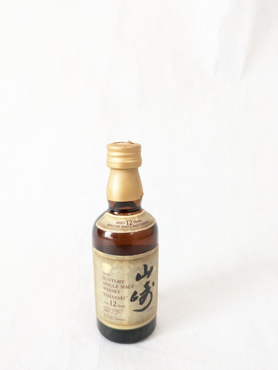 山崎 SUNTORY MALT 12 Years ミニボトル(日本)|売買された 山崎 SUNTORY MALT 12 Years ミニボトル(日本)|売買された