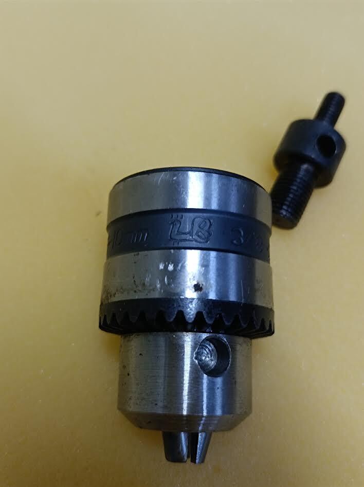 ドリルチャック　◆　1.5-1.0mm　　３/8-24UNF　【保管　LS】