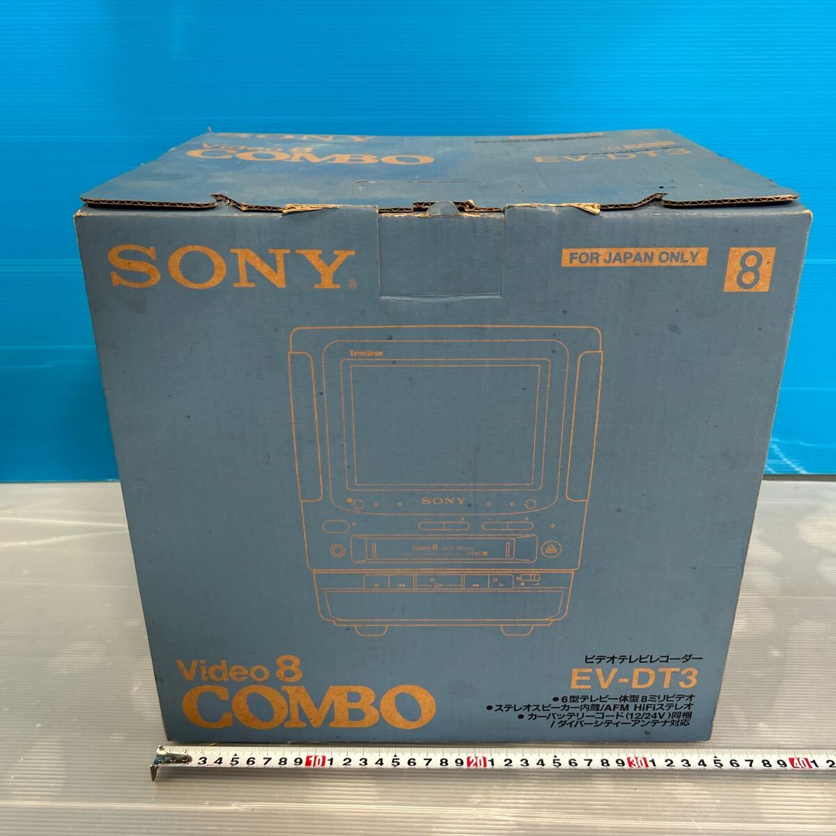 SONY ビデオテレビレコーダー EV-DT3 Video8 combo 箱入り 未 SONY ビデオテレビレコーダー EV-DT3 Video8 combo 箱入り 未