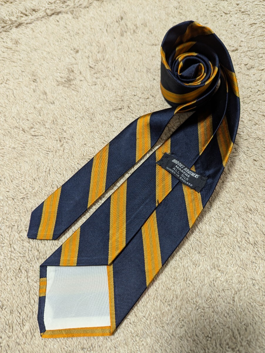 美品 60s Brooks Brothers ブルックスブラザーズ ネクタイ 黒 美品 60s Brooks Brothers ブルックスブラザーズ ネクタイ 黒