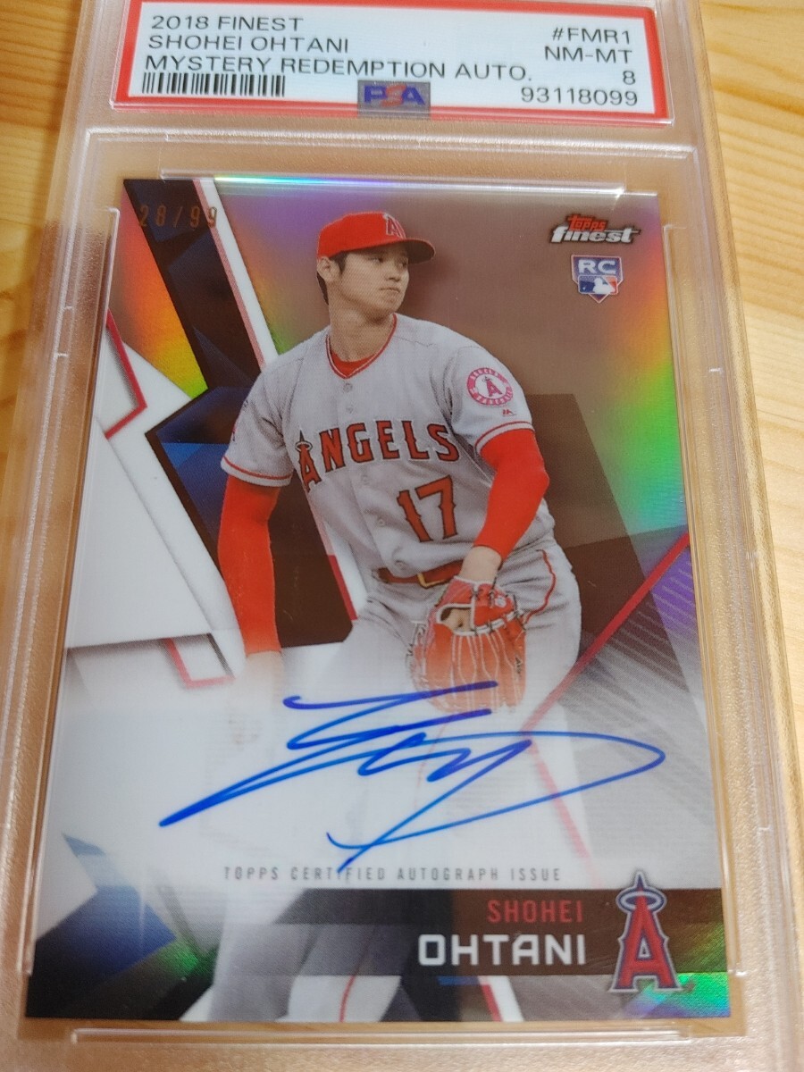 激レア】 大谷翔平 ルーキー 直筆サインカード topps finest mystery auto rookie エンゼルス PSA レデンプション  2018 ドジャース｜代購幫