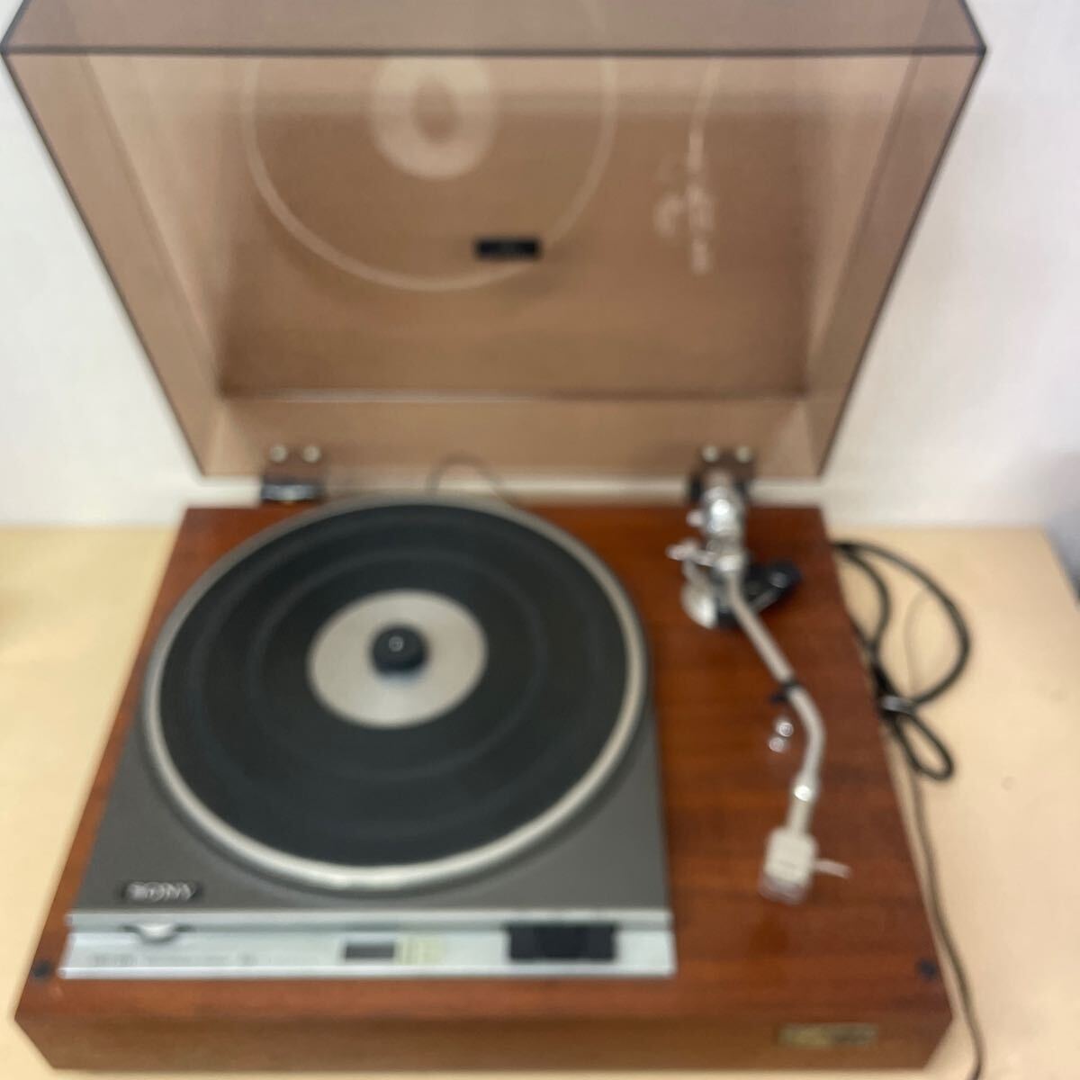 SONY ソニー PS-2500 ターンテーブル レコードプレーヤー 通電確認済み 