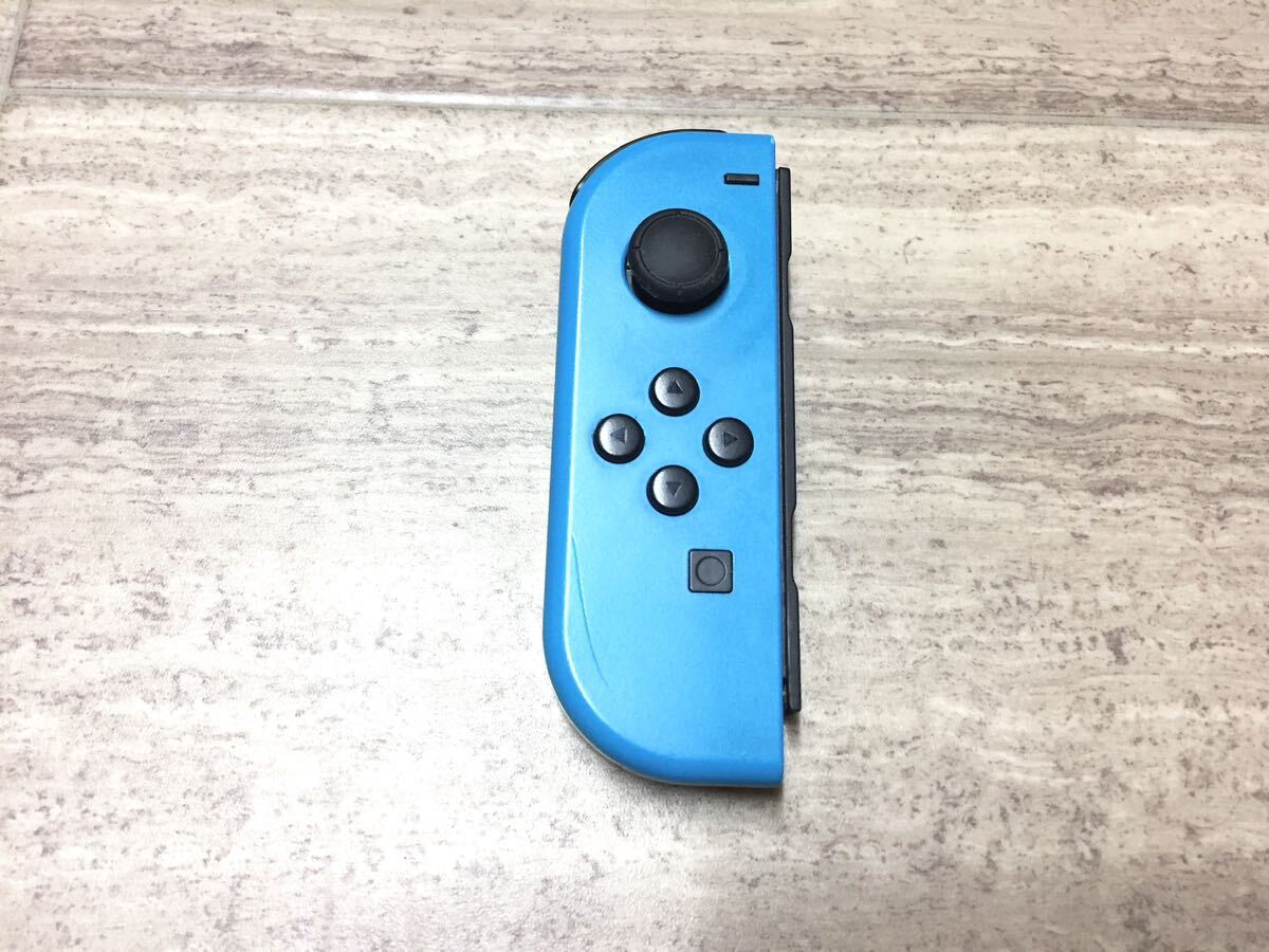 ☆動作品即決☆ニンテンドースイッチ ジョイコン 左 ネオンブルー