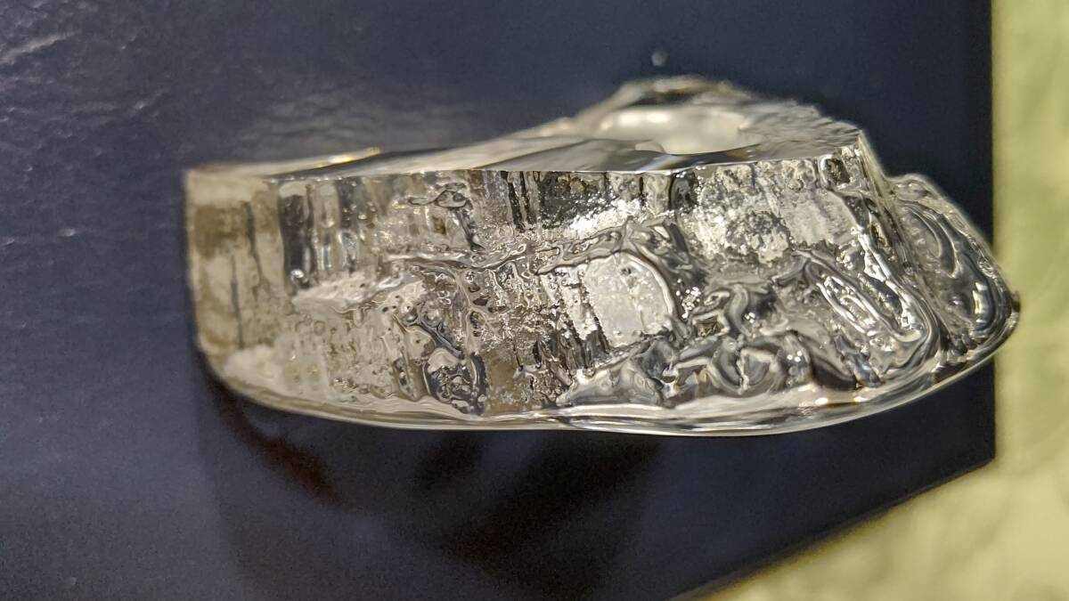 917-7 スエーデン製 クリスタルガラス SWEDEN nybro 人魚姫（7×7