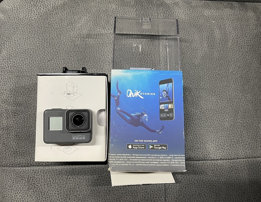☆Go Pro HERO 5 ゴープロ ヒーロー５　本体・バッテリー・箱のみ☆　USED