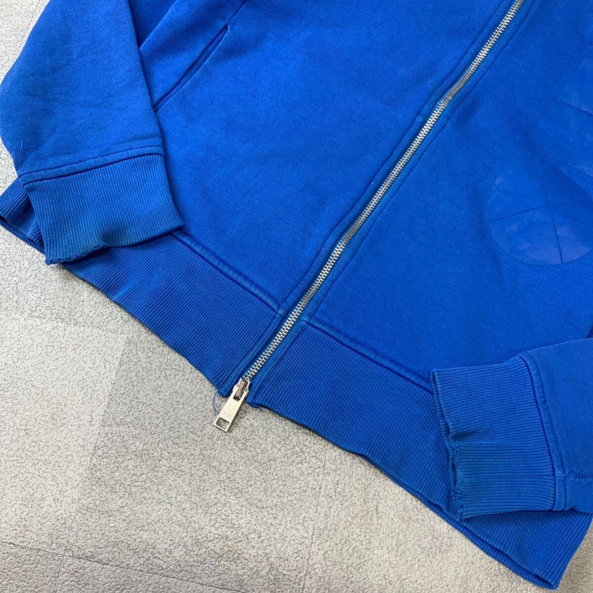ARMANI Exchange AX アルマーニエクスチェンジ フルジップ パーカー スウェットパーカー メンズ Sサイズ ブルー_画像6