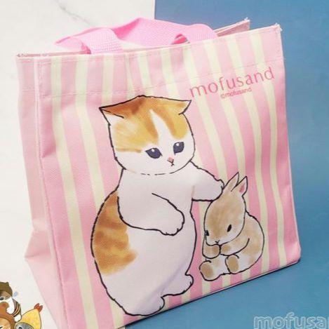 台湾 台湾限定 mofusand トートバッグ モフサンド うさにゃん　ランチバッグ　バッグ