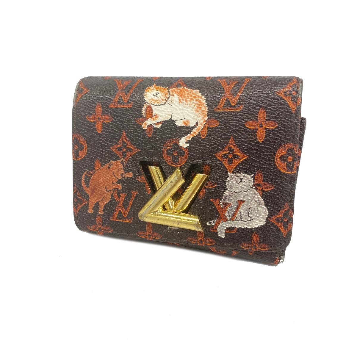 モノグラム キャットグラム トランスフォームド ポルトフォイユ ツイスト コンパクト M63889