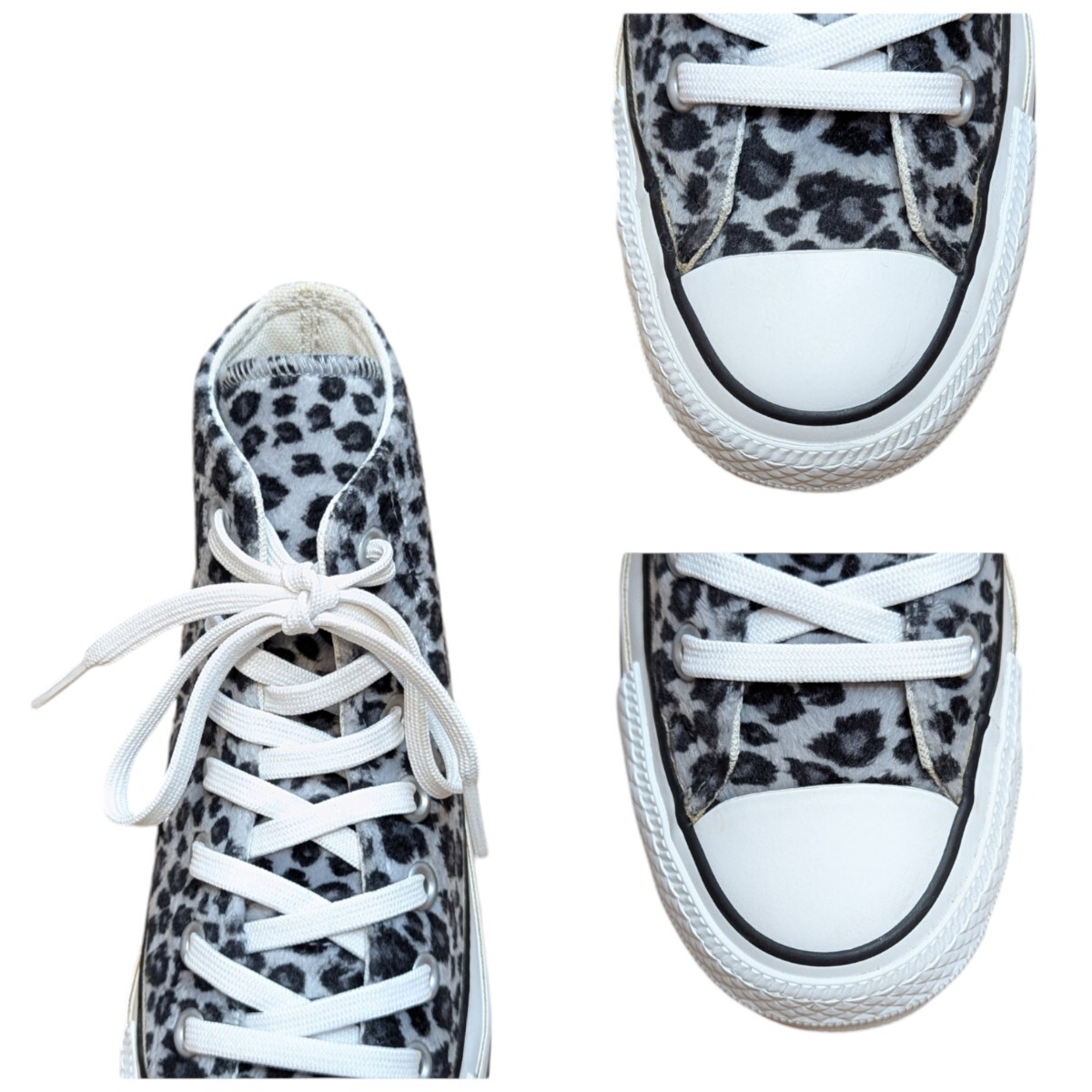 CONVERSE コンバース オールスター 22cm レオパード ヒョウ柄 CONVERSE コンバース オールスター 22cm レオパード ヒョウ柄
