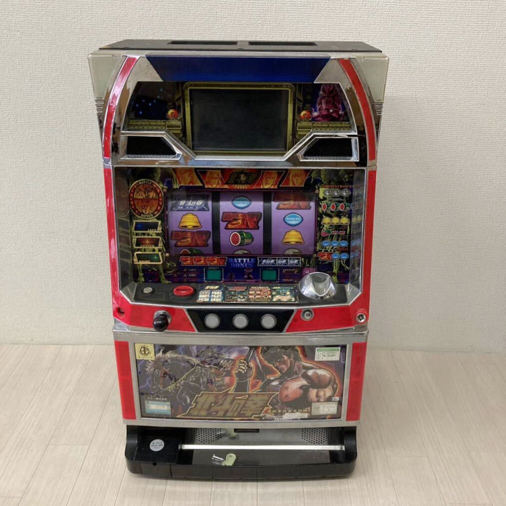  pachinko slot machine apparatus Ken, the Great Bear Fist century end saviour legend slot pcs sami-4 serial number junk Niigata city pickup welcome 