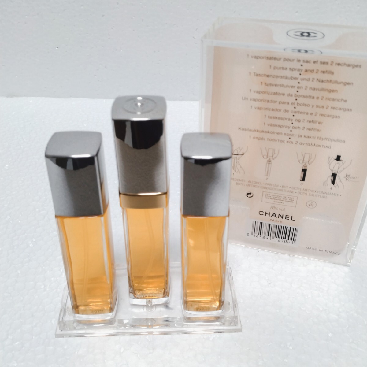 未使用 シャネル アリュール オードトワレ EDT 15ml × 3点 未使用 シャネル アリュール オードトワレ EDT 15ml × 3点