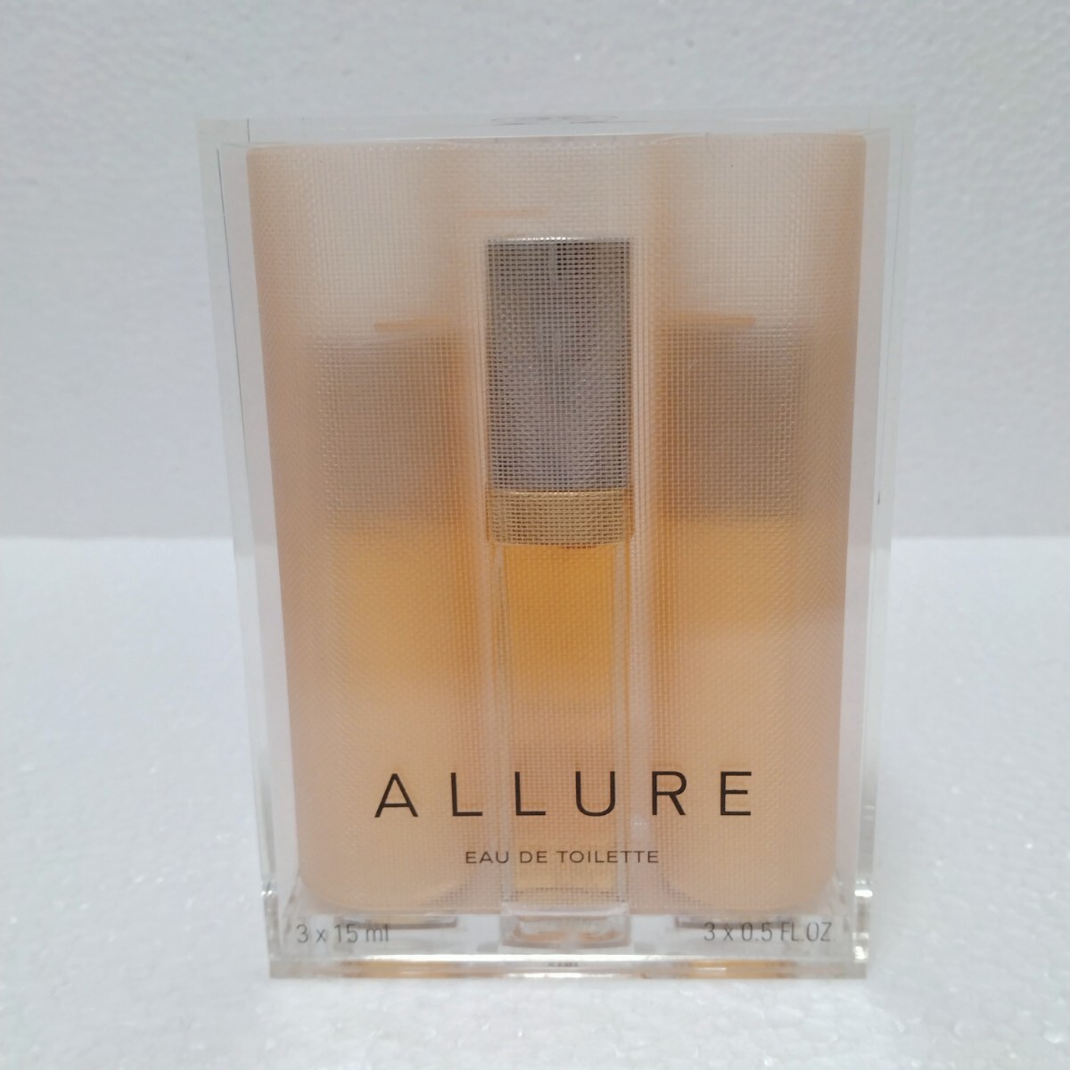 未使用 シャネル アリュール オードトワレ EDT 15ml × 3点