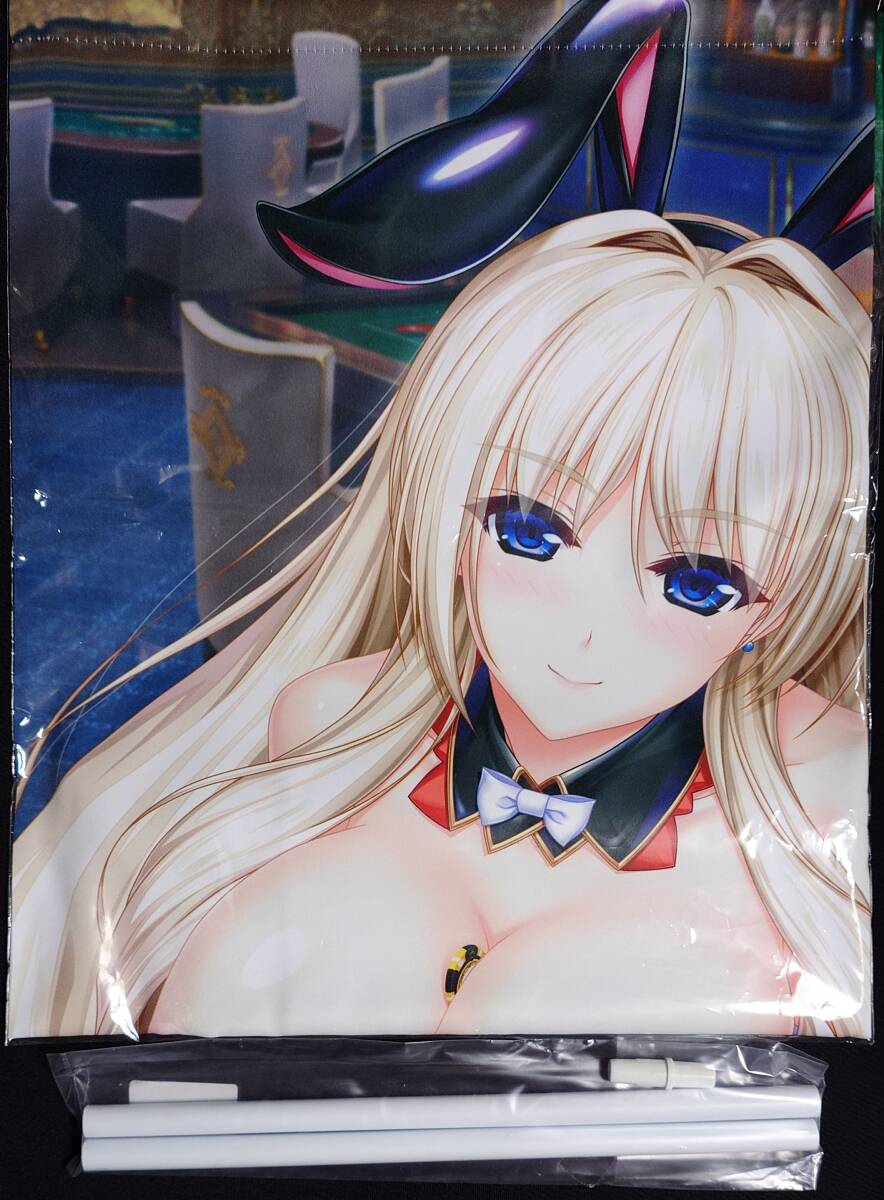 『ユニオリズム・カルテット』シルヴェリア バニー フィギュア あみあみ専売特典 B2タペストリー(カジノver./着衣) 新品未開封 正規品