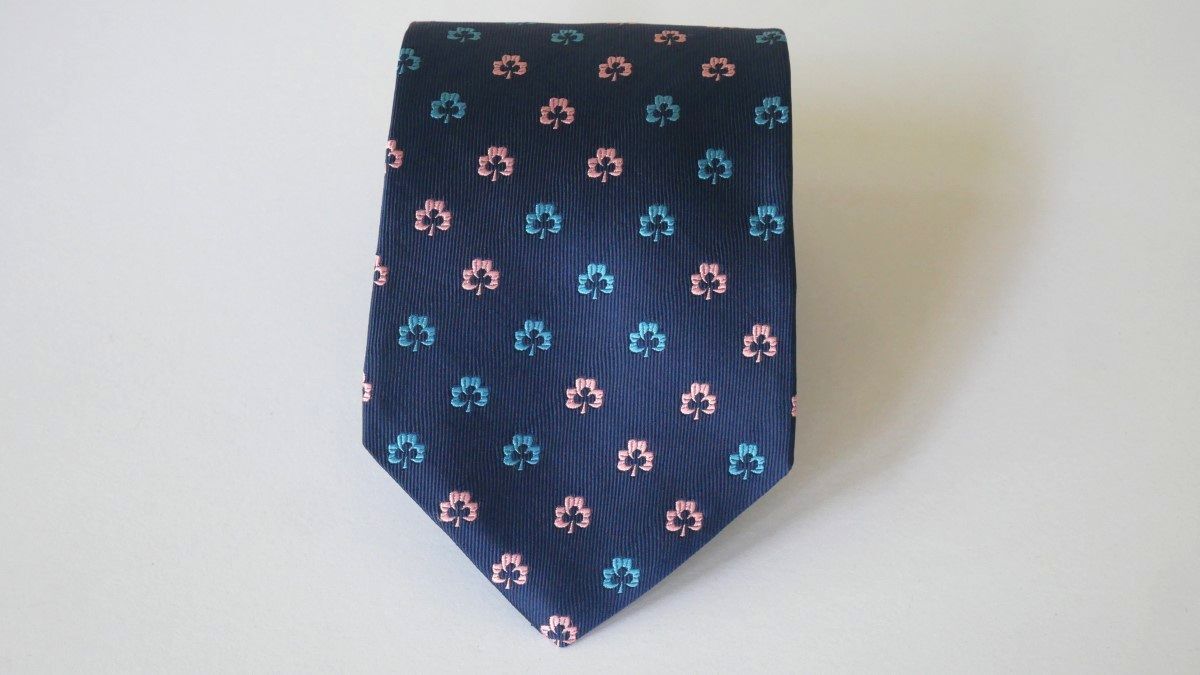 【CELINE セリーヌ】USED ブランドネクタイ/m94-GG2-46-50_画像2