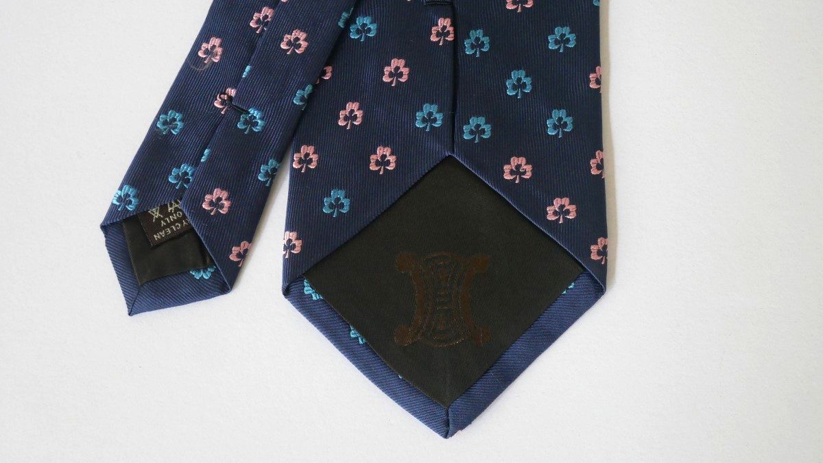 【CELINE セリーヌ】USED ブランドネクタイ/m94-GG2-46-50_画像4