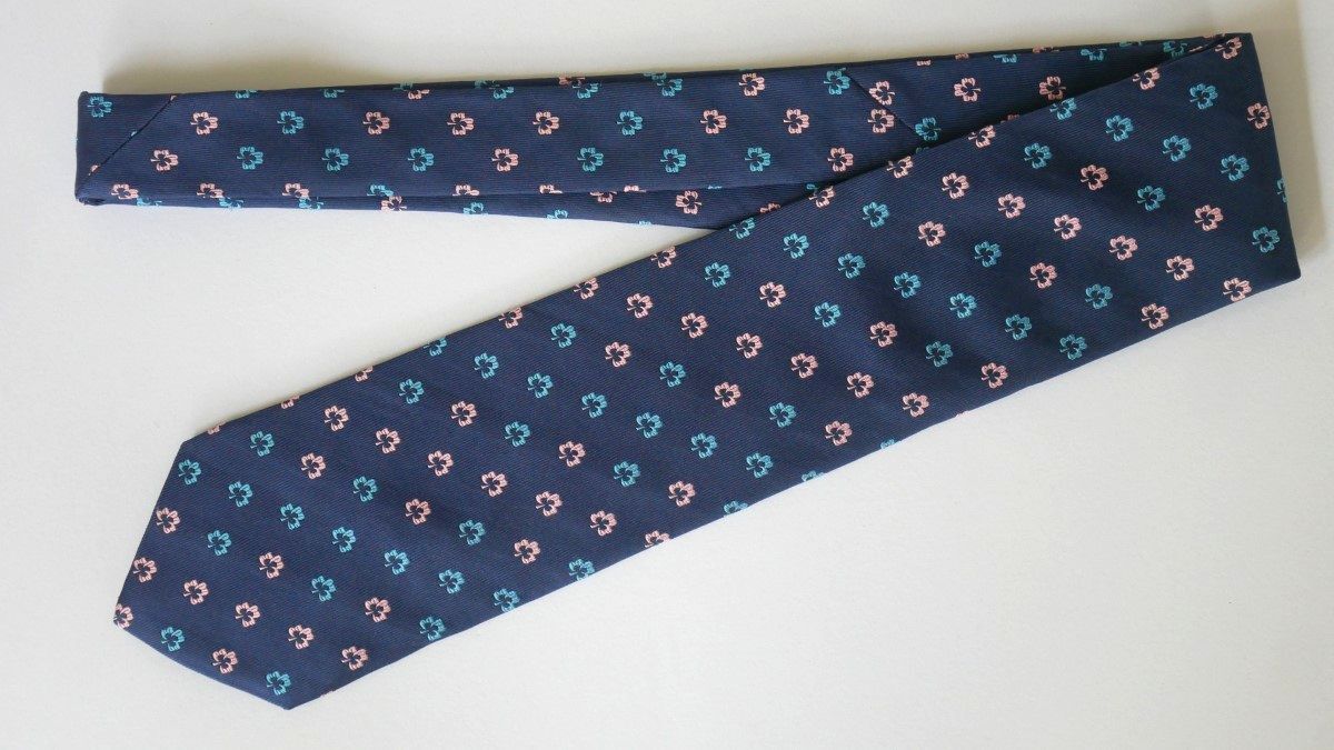 【CELINE セリーヌ】USED ブランドネクタイ/m94-GG2-46-50_画像6