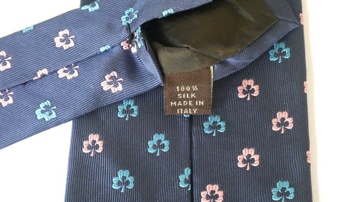 【CELINE セリーヌ】USED ブランドネクタイ/m94-GG2-46-50_画像5