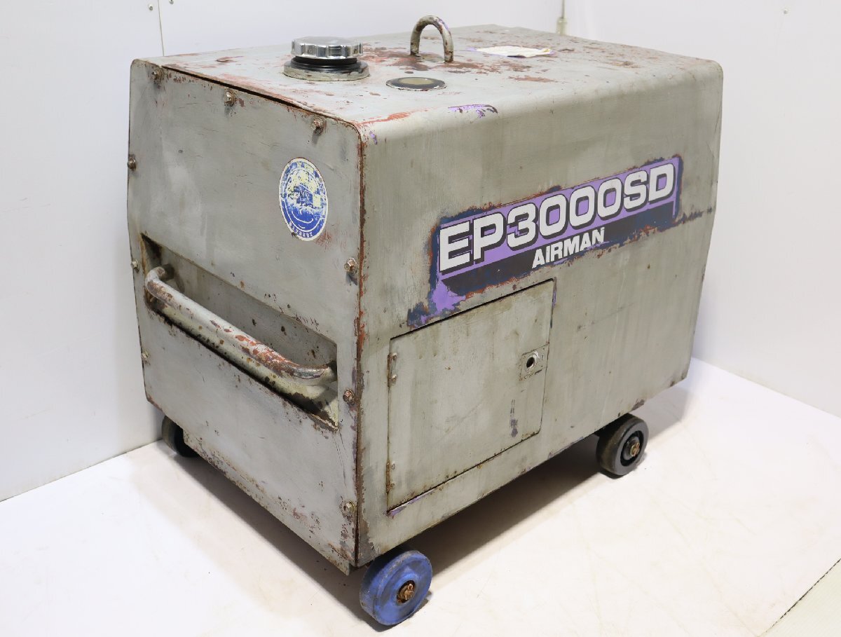 Yahoo!オークション - 西P AIRMAN エアーマン 発電機 EP3000SD Yahoo!オークション - 西P AIRMAN エアーマン 発電機 EP3000SD