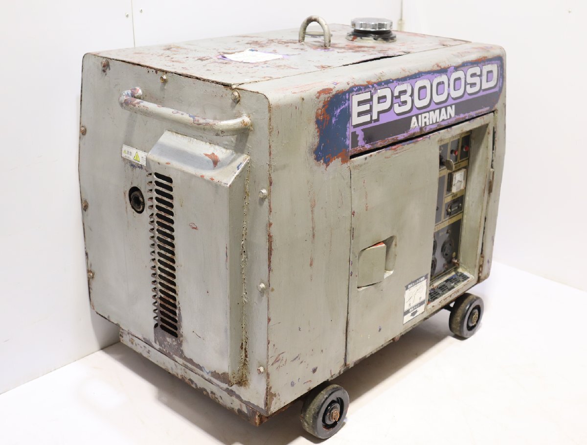 Yahoo!オークション - 西P AIRMAN エアーマン 発電機 EP3000SD Yahoo!オークション - 西P AIRMAN エアーマン 発電機 EP3000SD