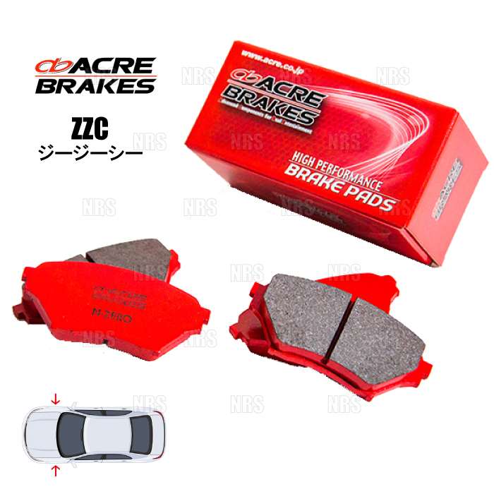 ACRE アクレ ZZC ジィジィシィ (フロント) IS350 GSE31 13/5～ (677-ZZC