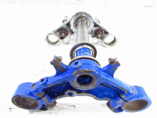 ★セール特価★ZEXT T250 希少!! 純正 トップブリッジ/ステムSET 曲りなし 三又 検※ T20 T21 T305 T350 ハスラー250 TS2504 TS2503 127Y03の画像6