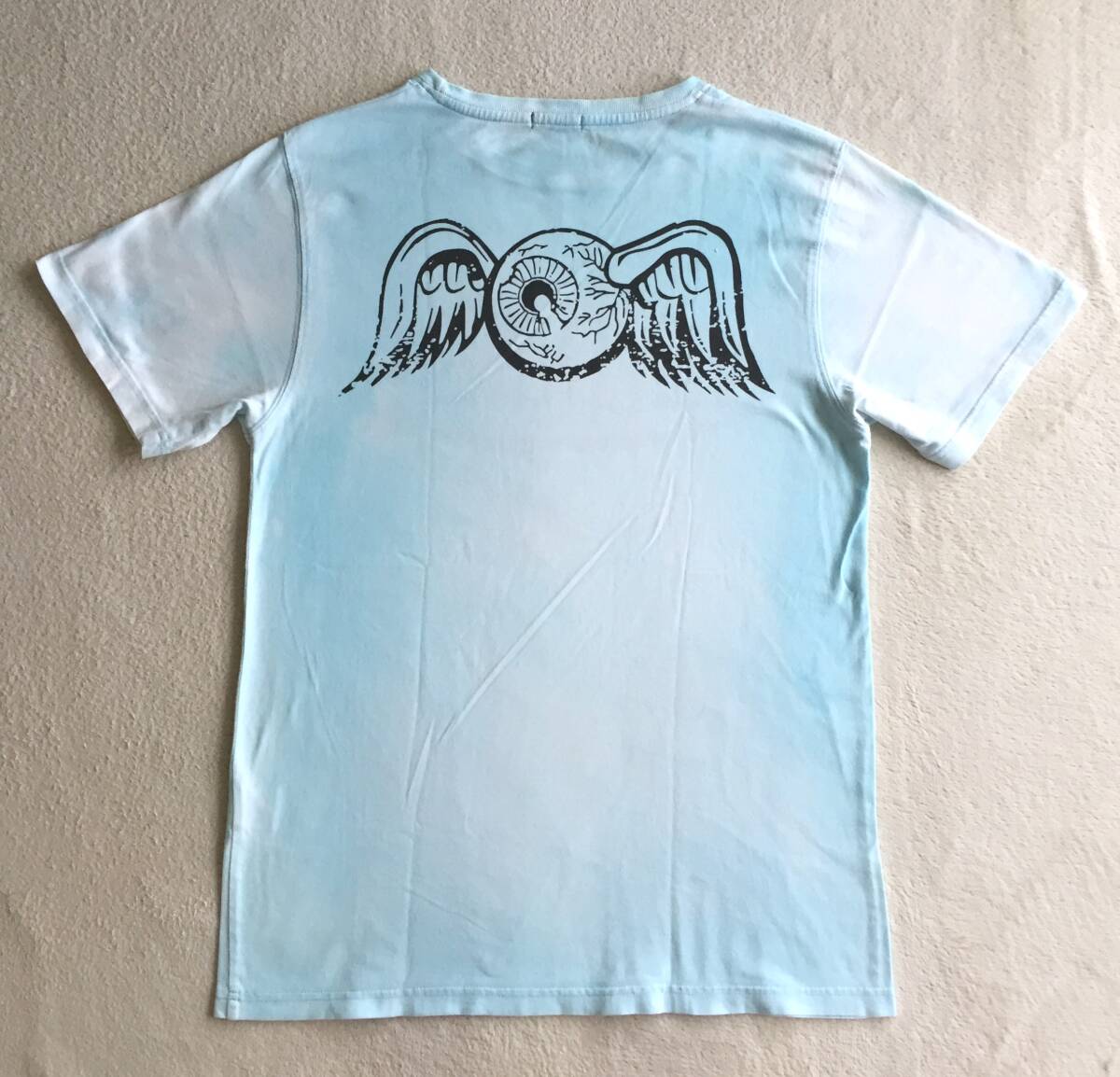 ◆Von Dutch タイダイ Eyeball Tシャツ ヴォンダッチ アイボール ムラ染め ボンダッチ Hot Rod ホットロッド カスタムカルチャー 検ed roth