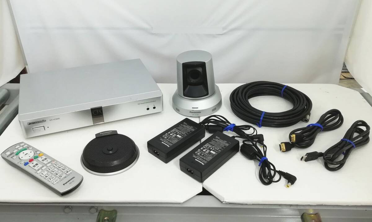 HD image communication unit KX-VC600 camera * Mike complete set set GP-VD130 KX-VCA001 same day shipping one week returned goods guarantee [H24090312]