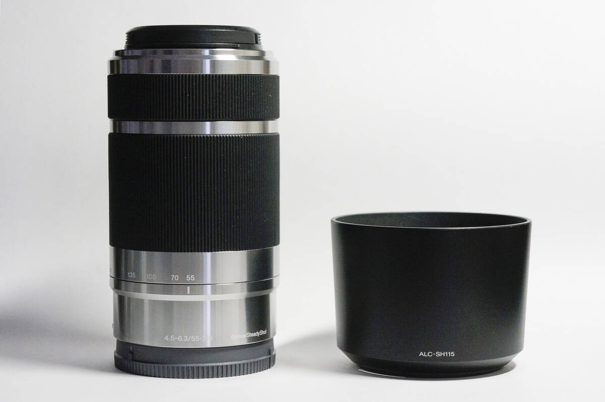 《中古》SONY ソニー E 55-210mm F4.5-6.3 OSS SEL55210　シルバー