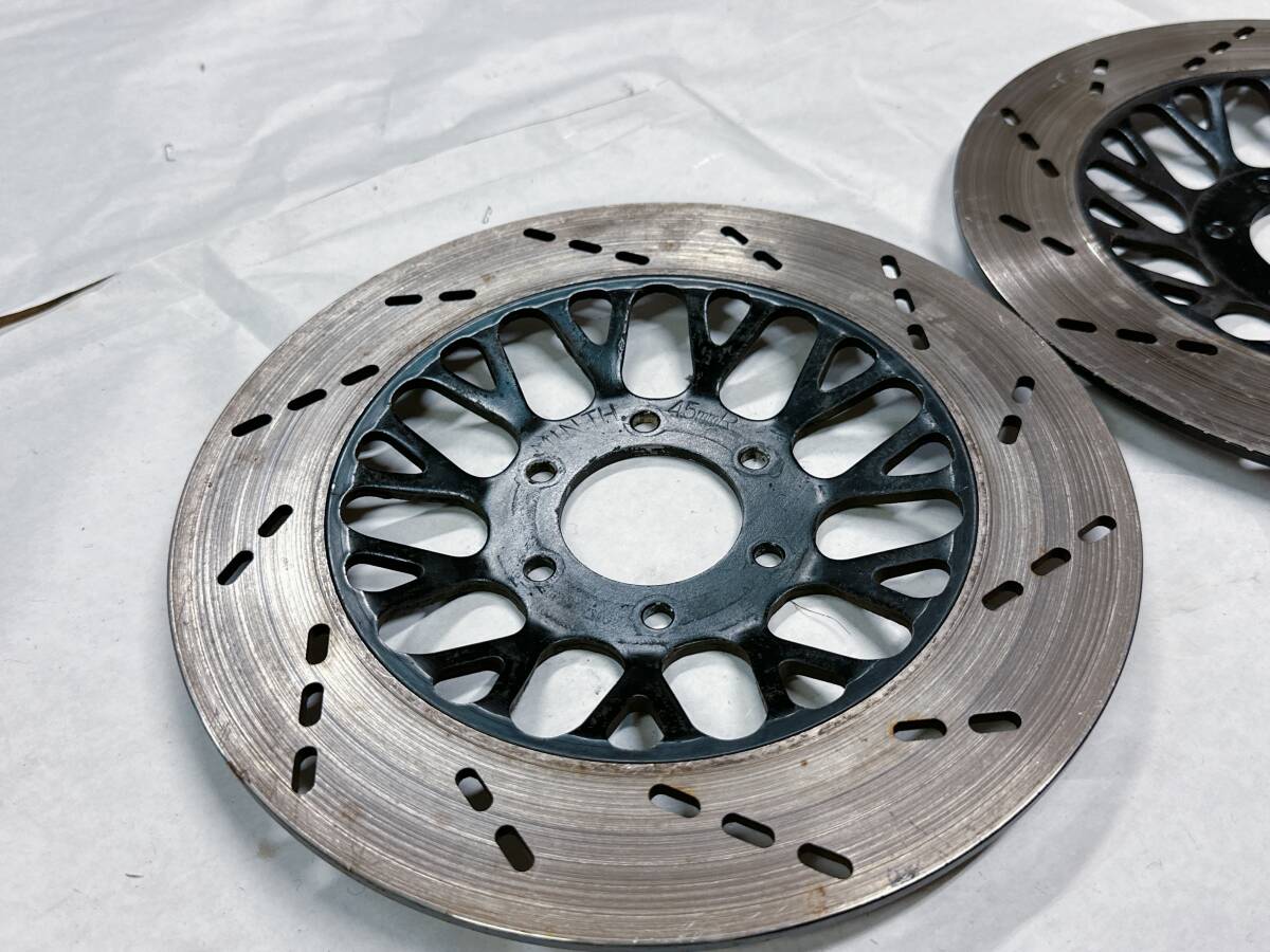 スズキ純正 ダブル用ディスクローター GS400 GSX400E GT380 スズキ 純正 GSX400F ディスク ローター 左右 (検 GS400 GX400E