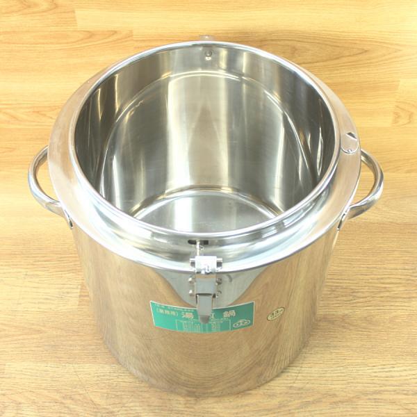 未使用）EBM 18-8ステンレス 業(yè)務(wù)用 湯煎鍋 內(nèi)鍋寸法:33cm 26l 外鍋寸法:39cm 定価￥85000-