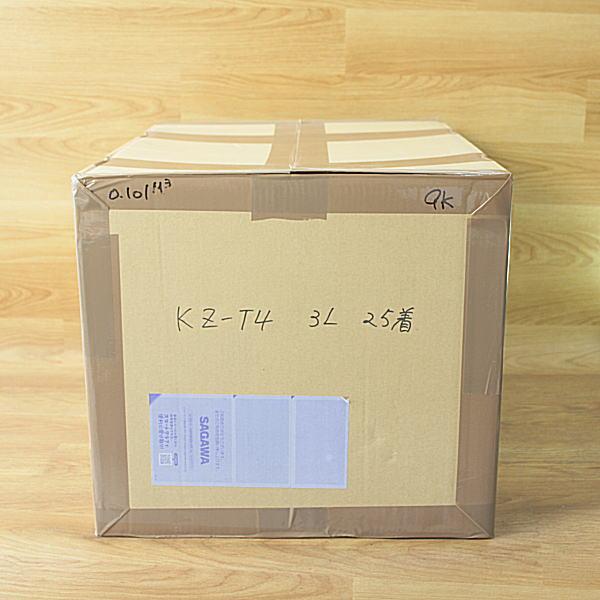 未使用）3Lサイズ 25枚☆清川 KZ-T4 TYPE4/5/6 化學(xué)防護服