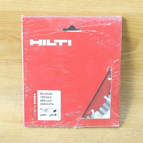未使用）HILTI/ヒルティ ＃2331179 φ150mm(穴径22mm) ダイヤモンドブレード SPXユニバーサル