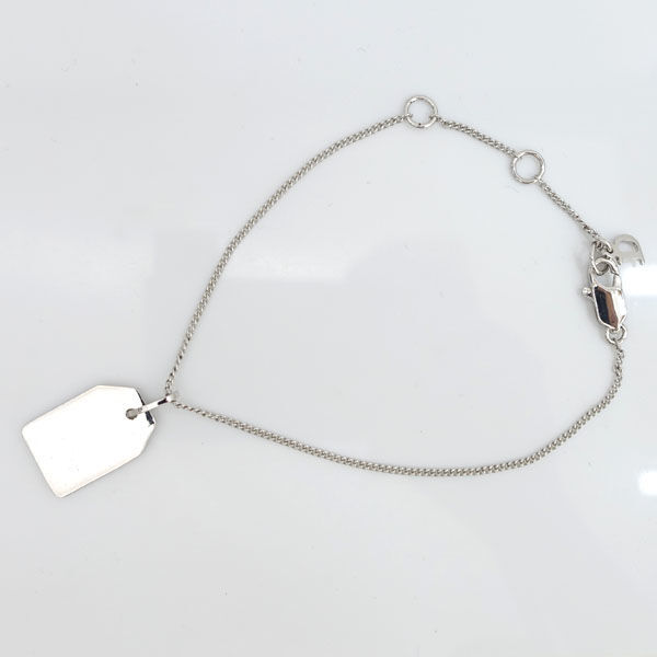 * Dior Dior couture Logo браслет бежевый серебряный (0220498321)