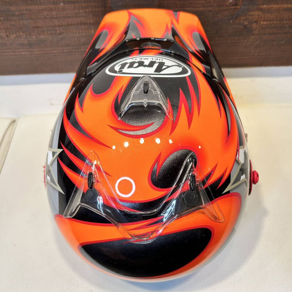 美品 Arai V-CROSS2 PRO 57〜58cm アライ Vクロスプロ オフ 美品 Arai V-CROSS2 PRO 57〜58cm アライ Vクロスプロ オフ