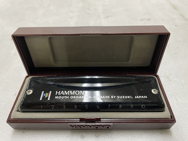 ★スズキ SUZUKI HA-20 C HAMMOND 10穴ハーモニカ ブルースハープ ブルースハーモニカ★