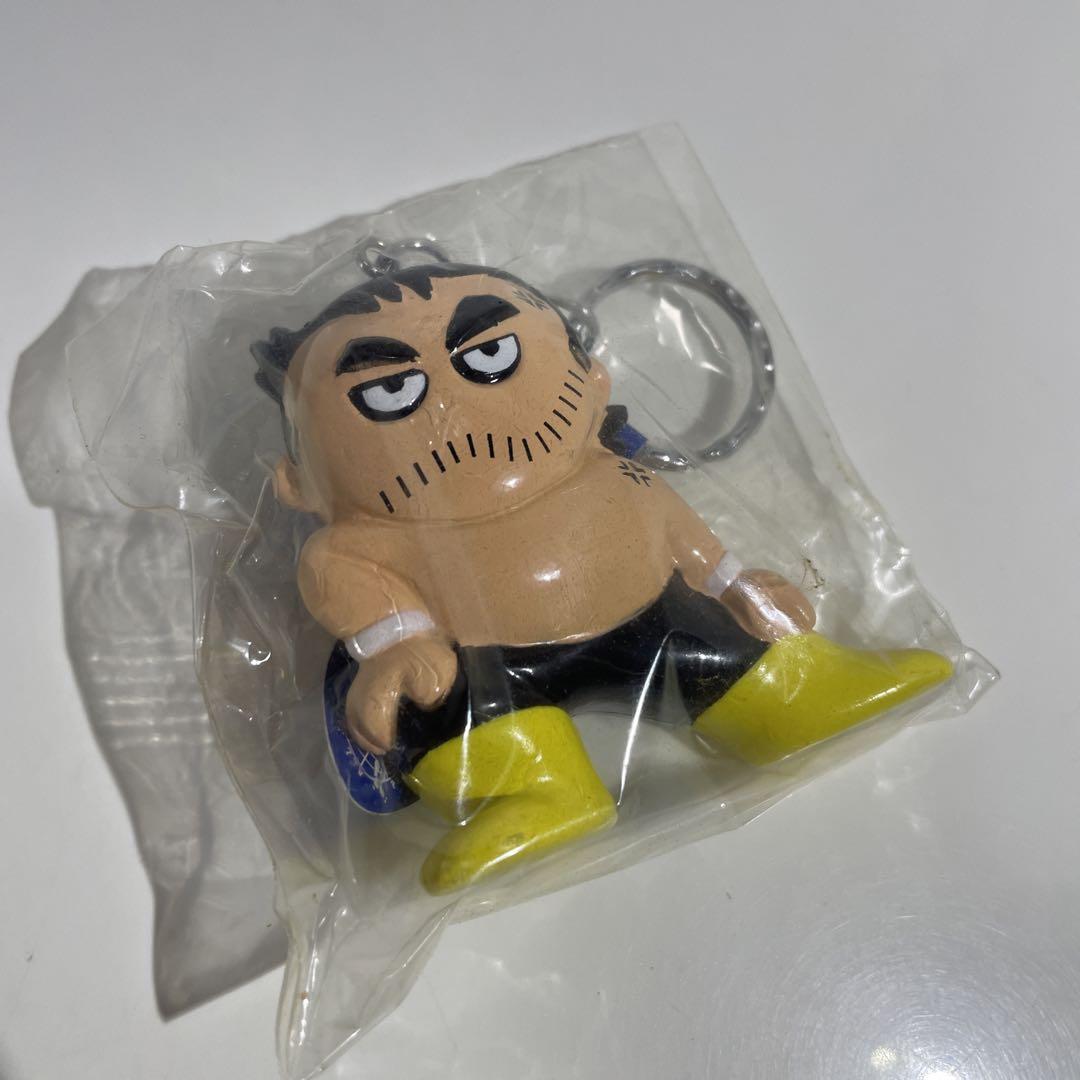 当時物 全日本プロレス フィギュア キーホルダー 川田利明