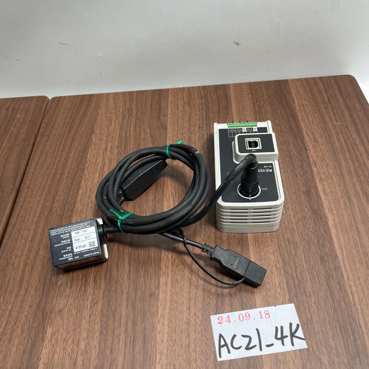 AC21_4K」中古 KEYENCE N-UB バーコード装置用 Ethernet 専用 AC21_4K」中古 KEYENCE N-UB バーコード装置用 Ethernet 専用