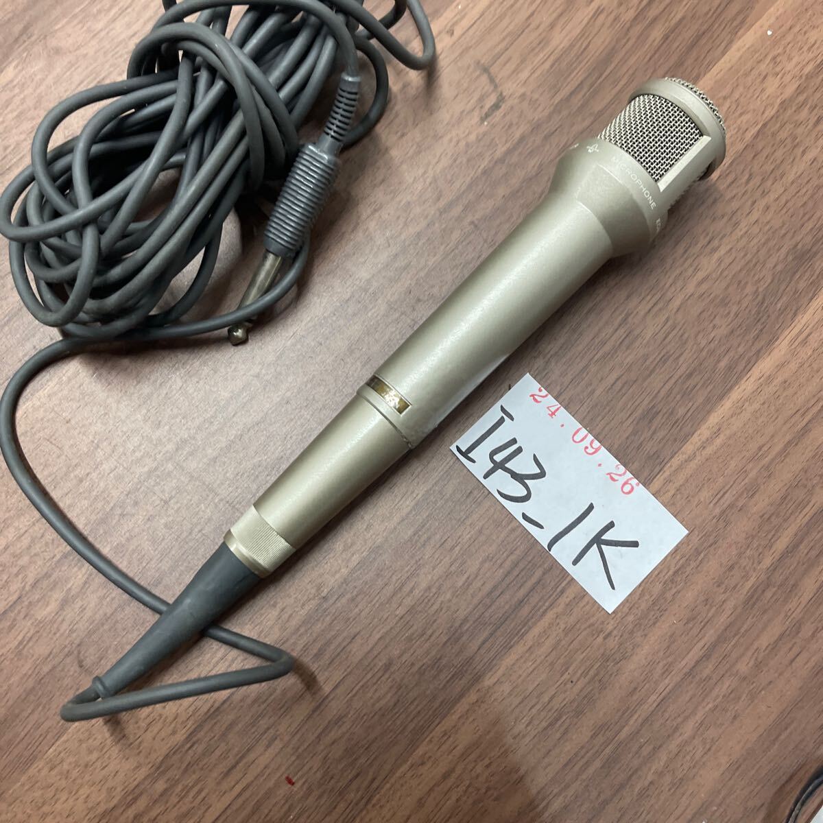 I43_1K」SONY エレクトレットコンデンサーマイクロホン ECM-220 I43_1K」SONY エレクトレットコンデンサーマイクロホン ECM-220