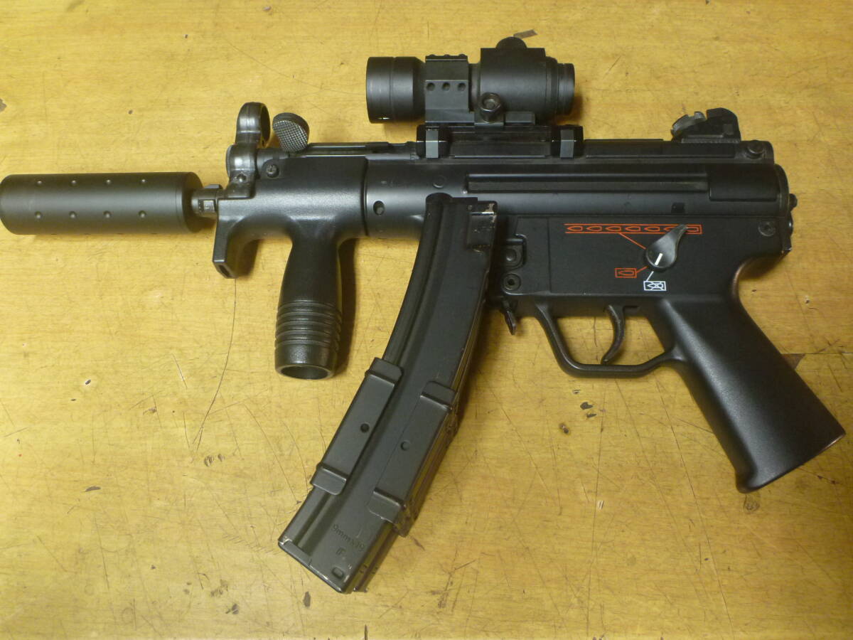 東京マルイ Sterling VA kal.9mm×19 電動ガン MP5K 東京マルイ MP5K 電動ガン kal.9mm×19 sterling VA 中古